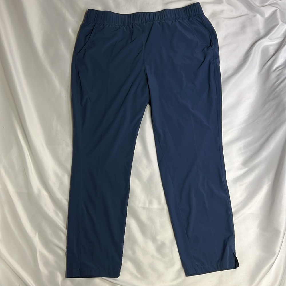 Eddie Bauer Women Size XL Athletic Running Athleisure Pants Training Blue - Picture 11 of 11